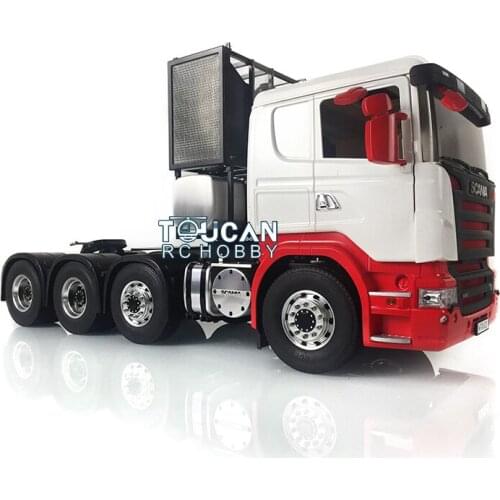 LESU Metal 8*8 Chassis Painted Hercules Sca Cabin 1/14 RC Tractor Truck W/ Motor THZH0613-SMT3