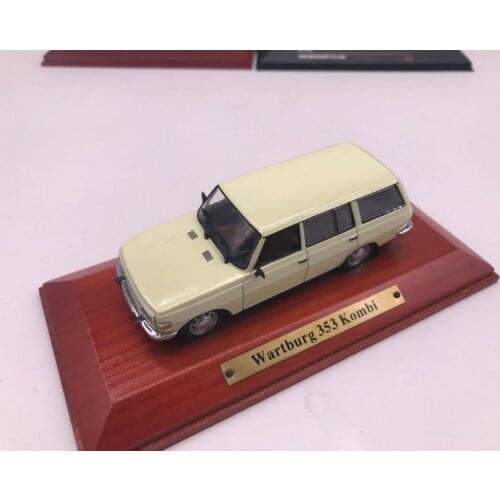 I S T 1:43 WARTBURG 353 KOMBI YELLOW Alloy model car Metal toys for childen kids diecast gift
