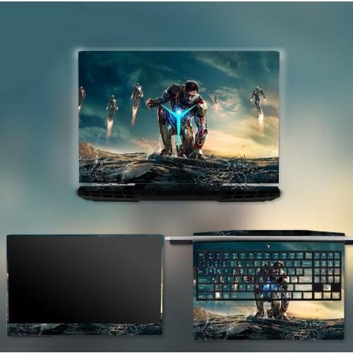 Marvel Iron Man Laptop Sticker Skin 11/12/13/14/15/16 in for Macbook Air Pro Air 13" 15" A1398 A1465 A1502 A2141