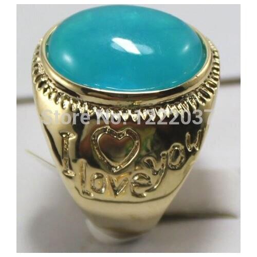 NEW 5 colors Jewelry Red blue green, purple jade mens ring size :8-11
