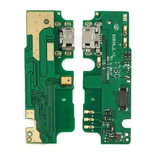 New Microphone Module+USB Charging Port Board Flex Cable Connector Parts For Lenovo K6 Note K6Note K53a48 Replacement
