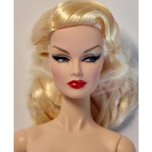 Original FR Doll Heads Superwhite Beige Brown Skin Rare Collection Doll Parts Chinese Brand Quality 5Color Super Model Doll Body