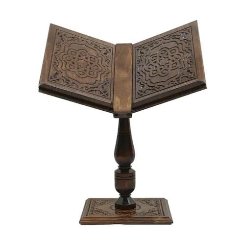 Adjustable Wood Lectern Seljuk Carved