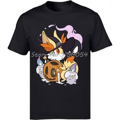 Cartoon Comic T Shirt A Ghastly Conjuring Tshirt Kawaii Animetion Student Cotton Tops Tees Funny T-Shirt Harajuku