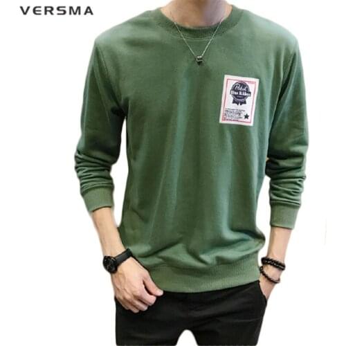 VERSMA 2017 Men Hip Hop Funny Lettter Printed Sweatshirts Hoodies Men Casual Brand Boys Hoodie Tracksuit Pullovers Plus Size 5XL