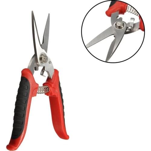 1PC Multifunction Stainless Steel Electrician Scissors Manually Shears Groove Cutting Wire and Thin steel Plate Hand Tools