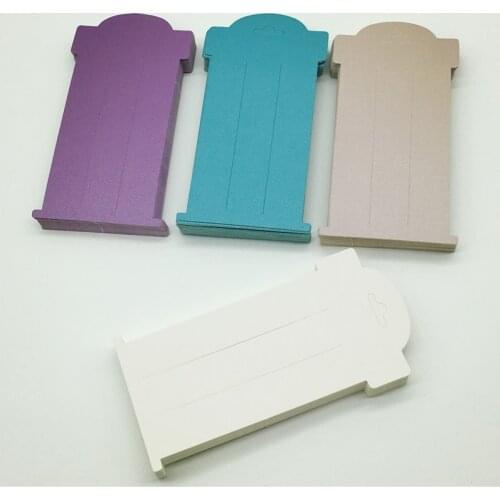 100 pcs Fashion Jewelry Hairpin Display Paper Cards Hair Packaging Paper Cards Jewelry Hairpin Accessory Cards Tags 16x8cm