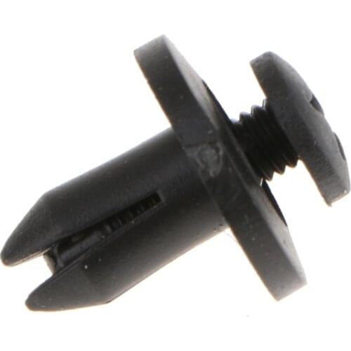 100 Pcs High Quality Bumper Rivets 6mm Hole Dia For Car Bus