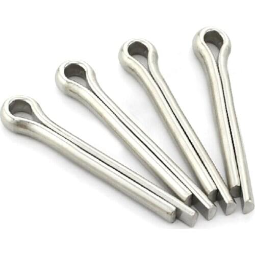 150PCS M1M1.5 M2 M2.5 M3 GB91 304 Stainless Steel Split Pin Kit