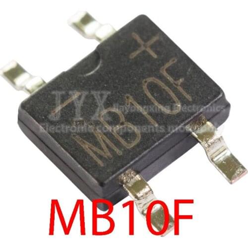 50pcs/lot MB6S MB10S MB6F MB10F SOP-4 Bridge Rectifier
