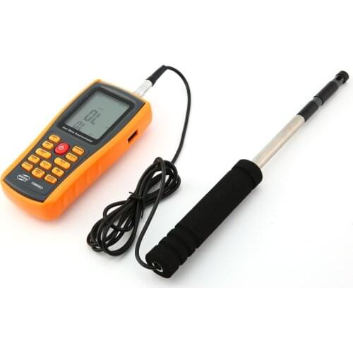 Anemometer Wind Speed GaugeTemperature USB Interface Tool Measuring GM8903