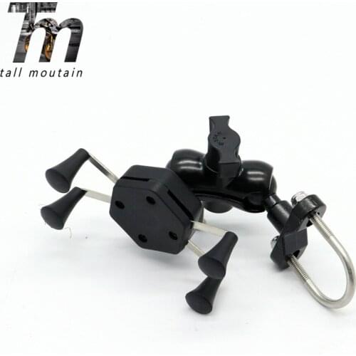 X-Grip Phone Holder USB Charger For SUZUKI GSX1400 GSX400F GSX650F GSX600F/GSX750F KATANA Motorcycle GPS Navigation Bracket