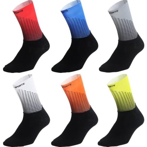 DH SPORT Anti Slip Cycling Socks Men Women Integral Moulding High-tech Bike Sock Compression Bicycle Outdoor Running Sport Socks