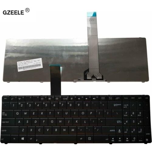 GZEELE New US laptop Keyboard for Asus P55VA PRO55VA English 0KNB0-6270RU00 9Z.N6VSU.30R P55V P55 P55XI1321VA PR055XI323VA BLACK