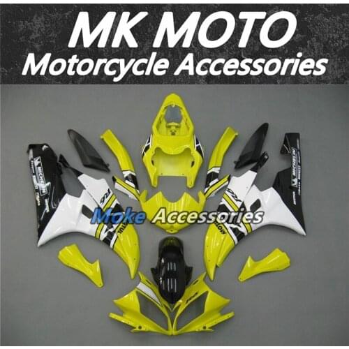 Motorcycle Fairings Kit Fit For Yzf R6 2006-2007 Bodywork Set High Quality Abs Injection Yellow White Black New
