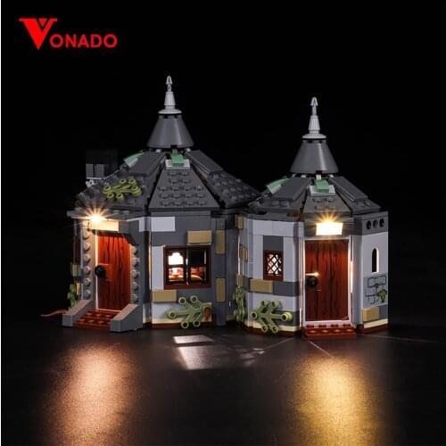 Vonado Led Light Compatible For Lego 75947 Hagrid Hut Buckbeak Rescue Building bricks Creator City technic Blocks Toys