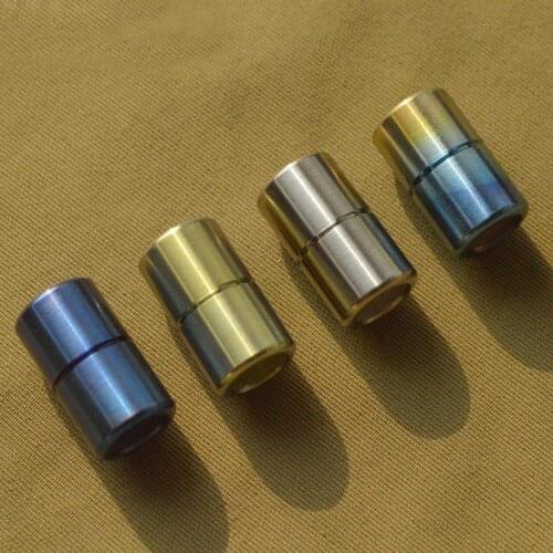 Mini Size Titanium Knife Beads Titanium Alloy Small Paracord Beads Accessory Pendant Bead