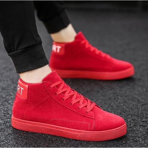 Mens Casual Shoes Autumn and Winter Youth Trend Fashion Wear-resistant Outdoor Sports Casual Shoes Mens Fashion Sneakers