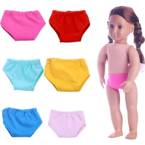 Underwear for 18 Inch Doll Short Pants for Zapy Baby Dolls Children Small Gift Doll Accessory