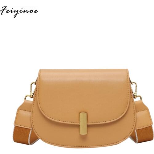 2020 New Fashion Soft Leather Women Clutch Bags Chain Shoulder Bag Purse Casual Fur Ball Decor Handbags Diagonal Saddle Bag