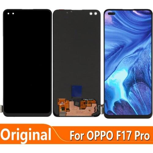 Original AMOLED Display Replace 6.43" For OPPO F17 Pro CPH2119 LCD Touch Screen Digitizer Assembly