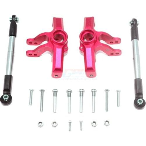 LOSI 1/10 BAJA REY aluminum alloy front steering cup + stainless steel front and rear steering rod combination