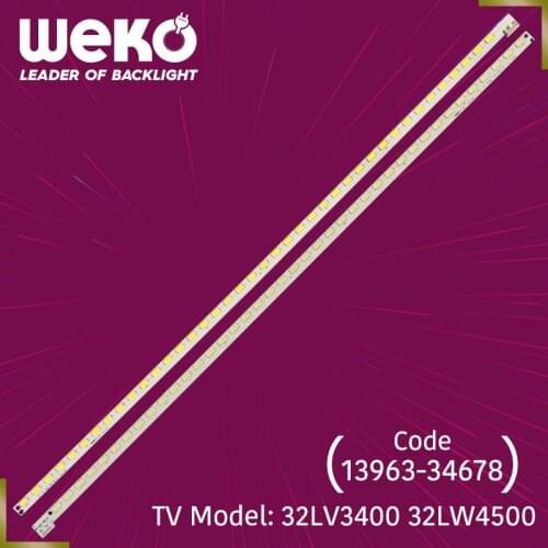 TV LED BAR- 32" V6 EDGE FHD REV1.0 1 L-TYPE - R- TYPE- 40.5 CM WITH 40 LEDS TOTAL 2 PCS