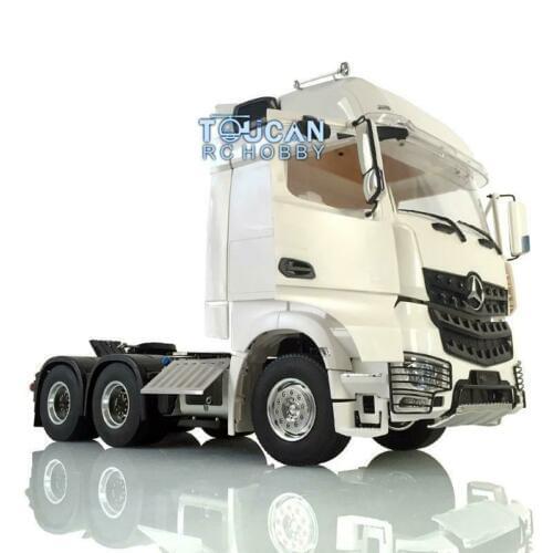 1/14 LESU RC Metal 6*6 Chassis Motor Hercul Tractor Truck Arco 3363 Cabin THZH0791-SMT2