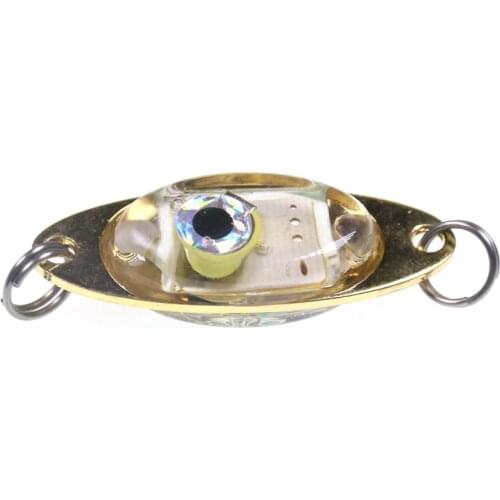 1pc 10g New Electronic Spoons Lure Underwater LED Metal Fishing Lamp Enhance Bait Glow Jig Attraction Night Fishing Supplies