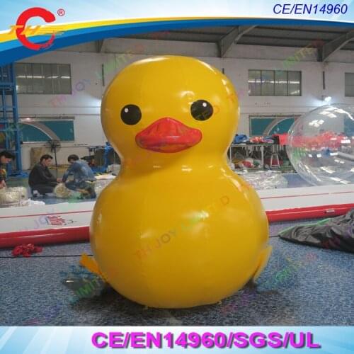 Free air shipping inflatable duck for sale, durable air tight inflatable duck cartoon for outdoor advertising, air yellow ducks