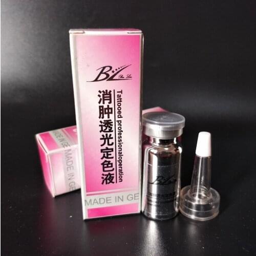 BL Permanent Tattoo Makeup Fixed Agent For Remove Swelling Fixed Color Eyebrow Lip Makeup Supply