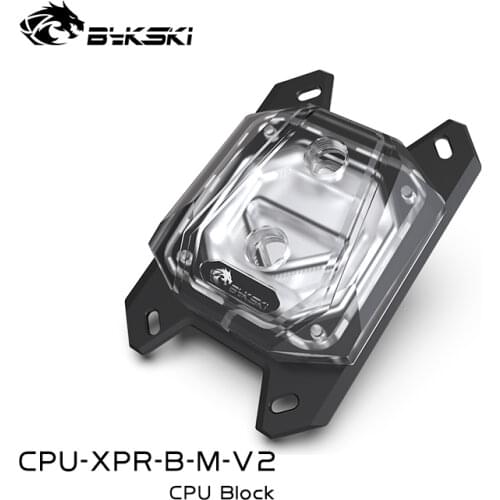 Bykski CPU Water Cooling Block use for AMD RYZEN 3000 RYZEN 7 RYZEN 5 RYZEN 3 AM3/AM3+/AM4 X470 X570 Motherboard Socket