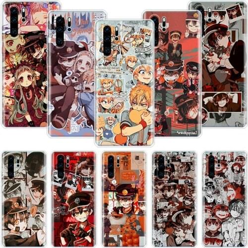 Anime Toilet Bound Hanako kun Phone Case For Huawei Honor 10 9 20 9X 8A 8X 8S 7A 7X Lite Pro 10i 20i Y5 Y6 Y7 Y9 2019 Cover Coqu