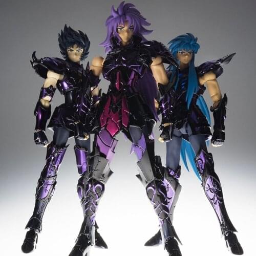 CS Model Saint Seiya Cloth Myth Specters Gold Saint EX Gemini Saga / Camus / Shura Metal Armor Action Figure Toy Model