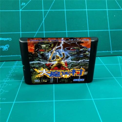 Dai Makaimura - 16 bit MD Games Cartridge For MegaDrive Genesis console