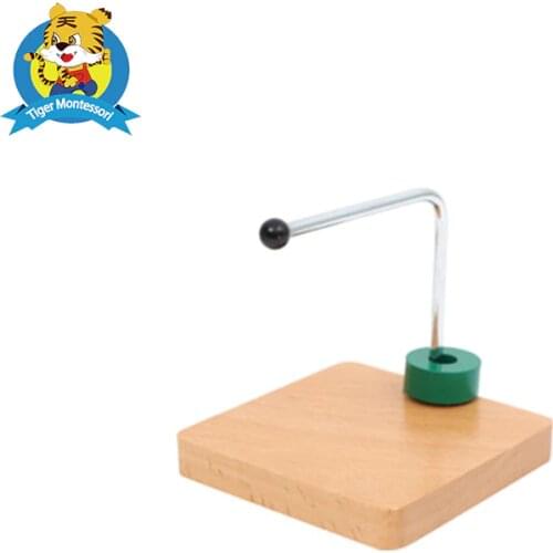 Wholesale professional montessori material wooden educational toy Horizontal Dowel Variation - Straight