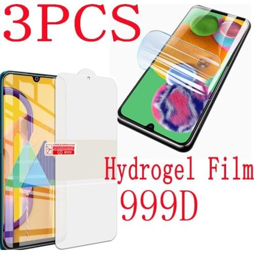 For Galaxy M30S A90 5G Screen Protector for Samsung Galaxy M31 M80S A91 S10 LITE note 10 lite a81 m60s Hydrogel Film Full Cover