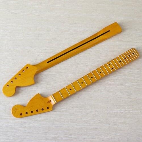 ST electric guitar neck 6-string 22 frets neck with maple bright