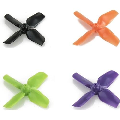 HQProp Micro Whoop Prop 1.2X1.2X4 1.2X1.3X4 31mm 0.8mm Shaft 4-blade Propeller for FPV Racing RC Drone Quadcopter Multicopter