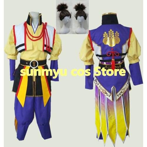 Sengoku Muso 4 Toyotomi Hideyoshi Samurai Warriors Cosplay Costume Custom Size Halloween