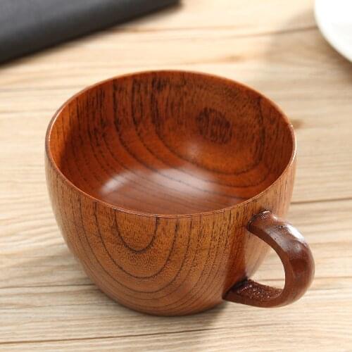 Mini Retro Zizyphus Jujube Wooden Cup Primitive Handmade Natural Wood Coffee Tea Beer Wine Juice Milk Water Cup Drinkware Gift