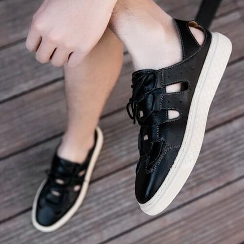 Fashion Men Casual Shoes Zapatos Informales De Hombre Men Casual Sport Shoes Casuales Para Cuero Mens Sandals Sneakers Sapato