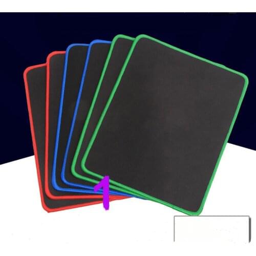 Non Slip Mouse Pad Wear Resistant Computer Notebook Soft Edge Seamed Mouse Pad Office Rubber Fabric Mat 180*220*2mm,200*240*2mm