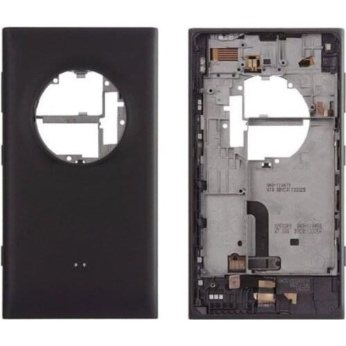 Original for Nokia Lumia 1020 Back Battery Cover Rear Door Housing with Power Volume Button + Charging Port Flex Cable