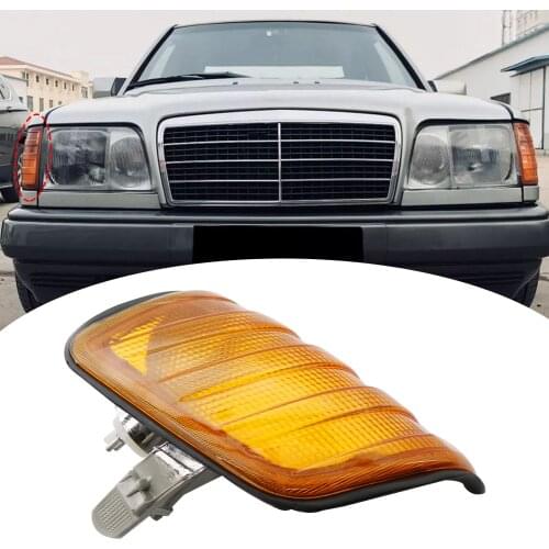 Amber Lens Corner Parking Light No Bulb Right Car Styling Yellow Corner Light Parking for Mercedes Benz W124 1248261243