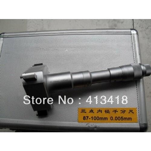 Three-point Internal Micrometers 3.5-4inch 87-100mm*0.001mm.315-13-070