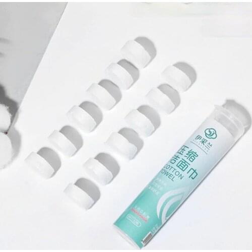 Magical Towel Travel Outdoor Disposable Compressed Towel Washcloth Portable Non-woven Mini Towels Tube Portable Face Skin Clean