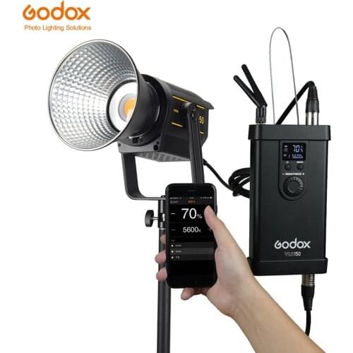 Godox FV150 150W FV200 200W High Speed Sync Flash LED Light with Built-in 2.4G Wireless Receiver + Remote Control