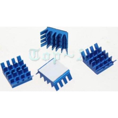 100pcs GDT X8 Blue Aluminium Heatsink For Motherboard DDR VGA RAM Memory IC Chipset Cooling Cooler