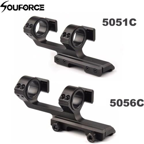 2 Style Tactical Diameter 25.4/30mm Scope Rings fit 20mm Weaver Picatinny Rai Mount for Airsoft Rifle Scope Hunting Accessories